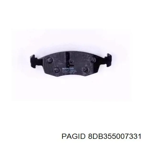 Pastillas de freno delanteras Fiat Punto 2 188