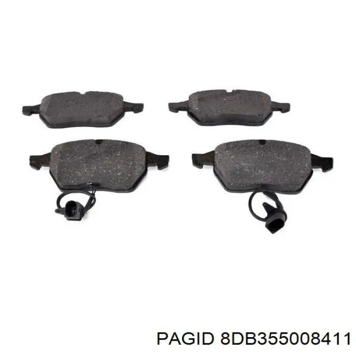 Pastillas de freno delanteras Audi A6 4F2