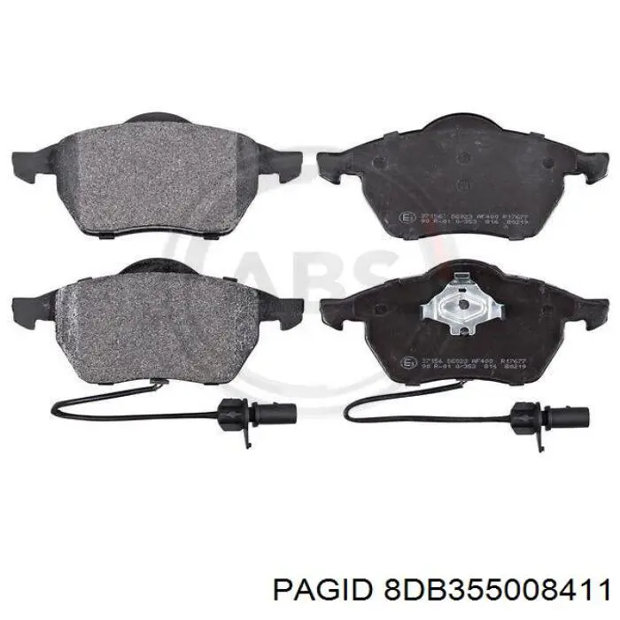 Pastillas de freno delanteras Audi A6 4F2