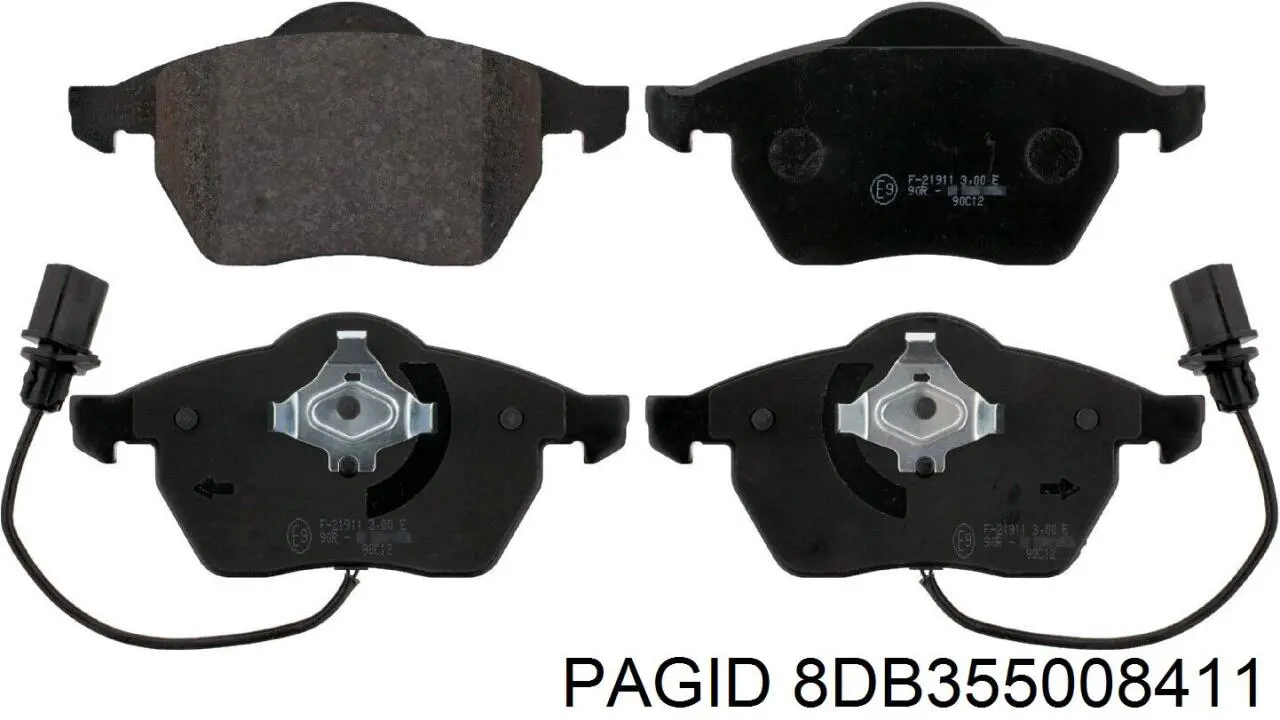 Pastillas de freno delanteras Audi A6 4F2