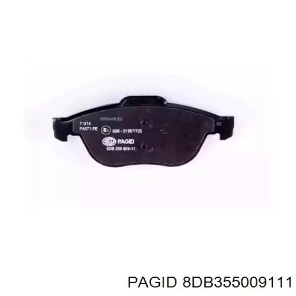 Pastillas de freno delanteras Renault Espace 4 JK0