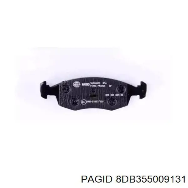 Pastillas de freno delanteras Fiat Punto 2 188