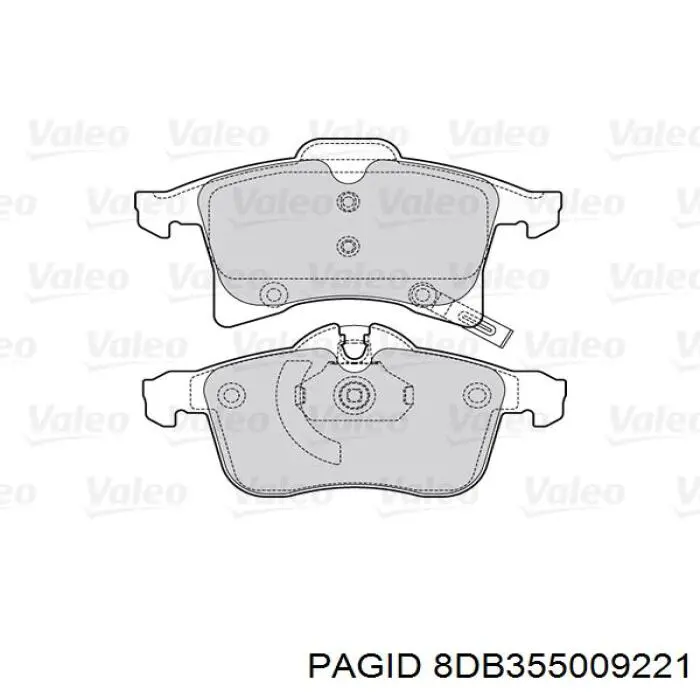 Pastillas de freno delanteras Opel Corsa X12