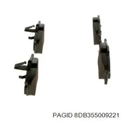 Pastillas de freno delanteras Opel Corsa X12