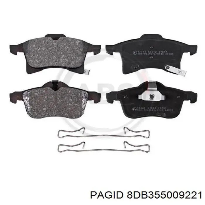 Pastillas de freno delanteras Opel Corsa X12