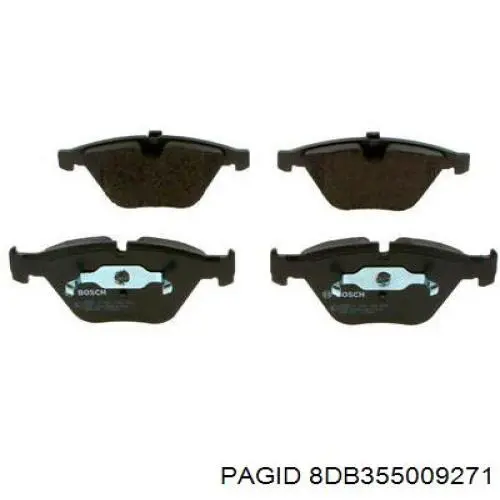 Pastillas de freno delanteras BMW 3 E90