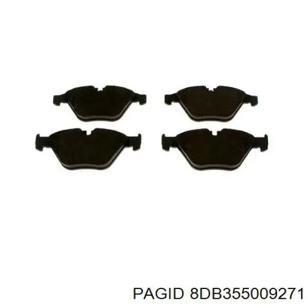 Pastillas de freno delanteras BMW 3 E90