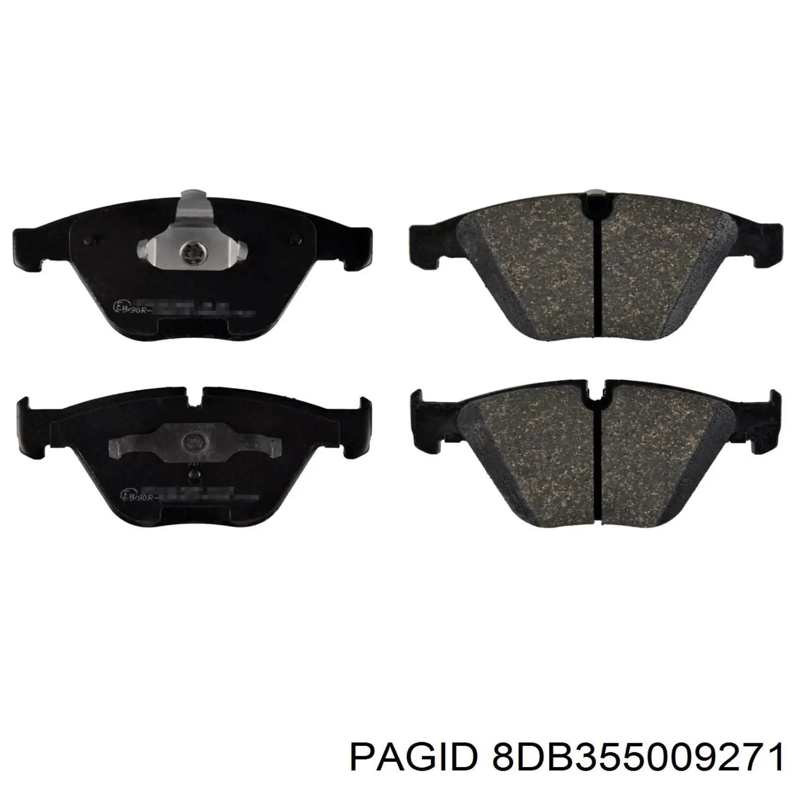 Pastillas de freno delanteras BMW 3 E90