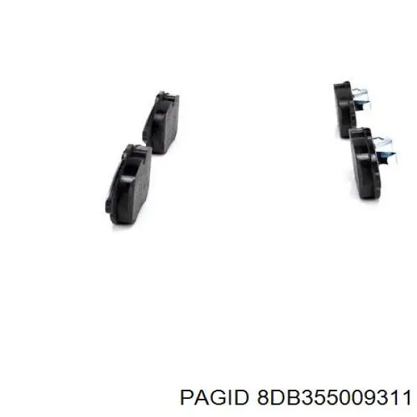 Pastillas de freno delanteras Opel Vectra