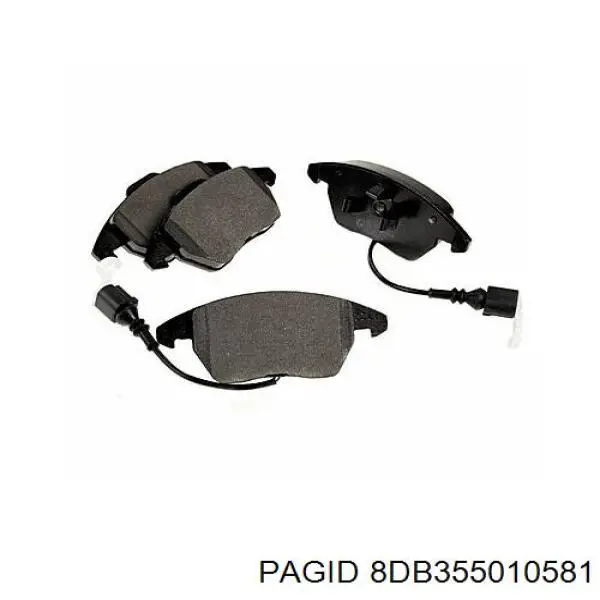 Pastillas de freno delanteras Seat Leon 2 1P1