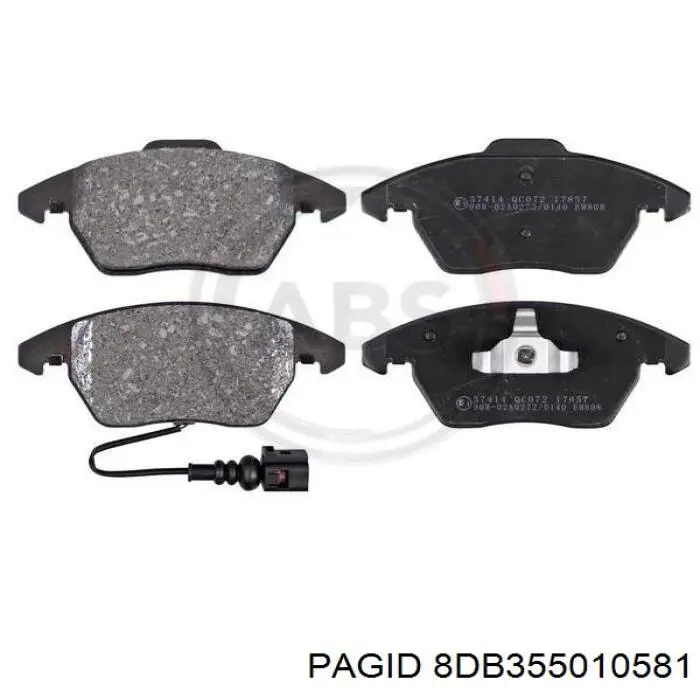 Pastillas de freno delanteras Seat Leon 2 1P1