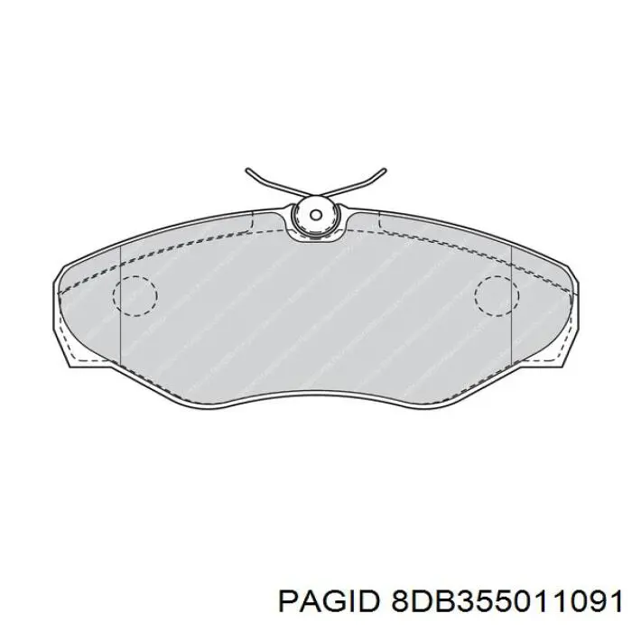 Pastillas de freno delanteras Renault Trafic 2 FL
