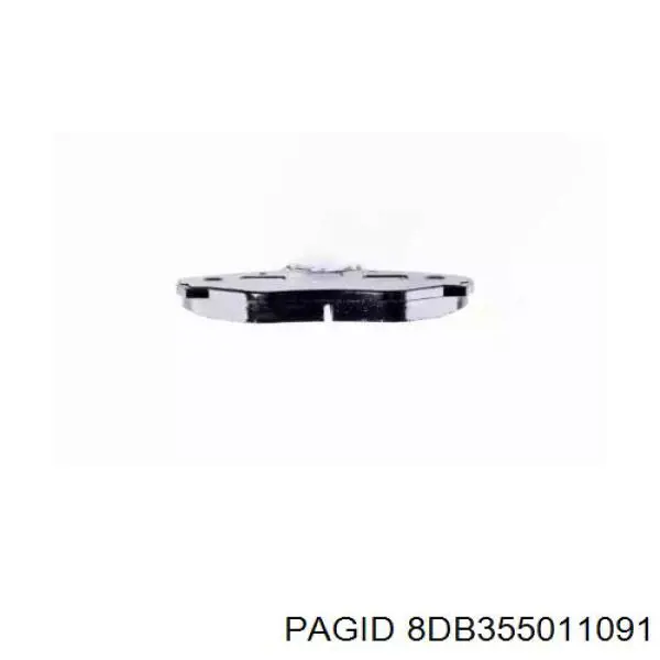 8DB 355 011-091 HELLA-PAGID pastillas de freno delanteras