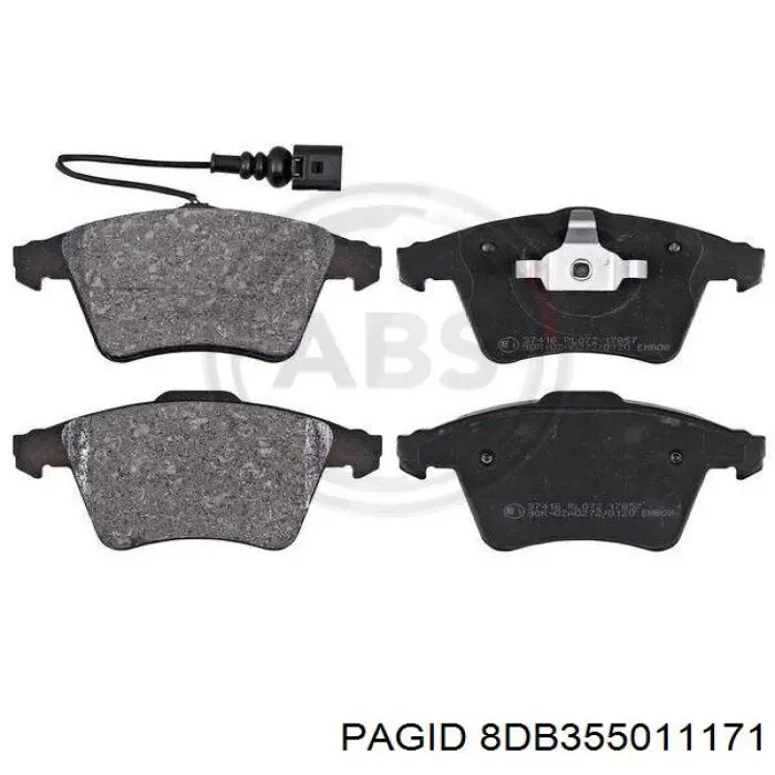 Pastillas de freno delanteras Volkswagen Transporter 7HA, 7HH, 7EA, 7EH