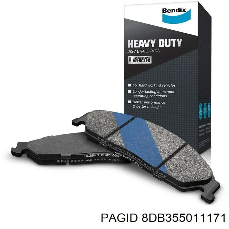 Pastillas de freno delanteras Volkswagen Transporter 7HA, 7HH, 7EA, 7EH