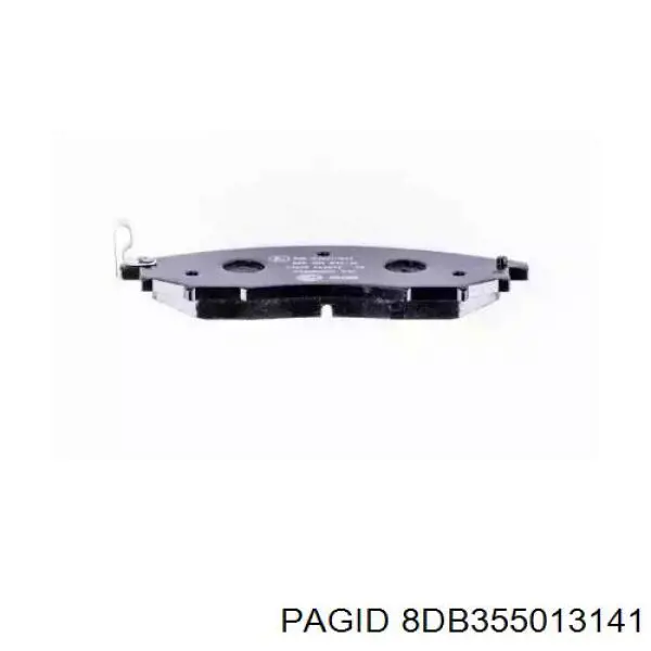 Pastillas de freno delanteras Nissan Navara D40M