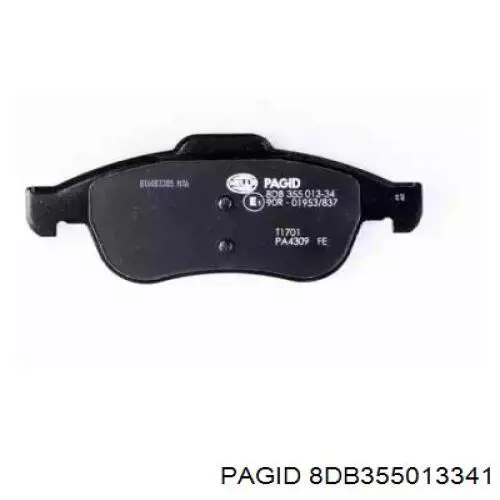 Pastillas de freno delanteras Citroen C4 UA