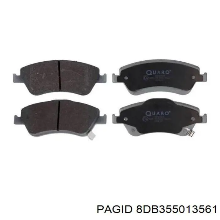 Pastillas de freno delanteras Toyota Corolla E12