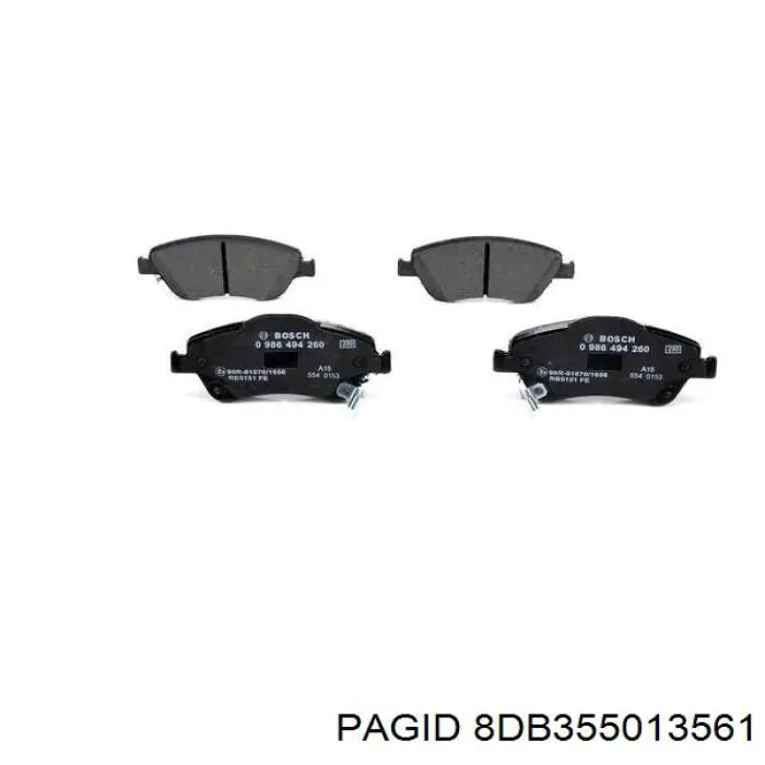 Pastillas de freno delanteras Toyota Corolla E12