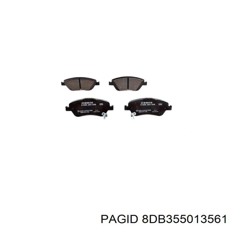 Pastillas de freno delanteras Toyota Corolla E12