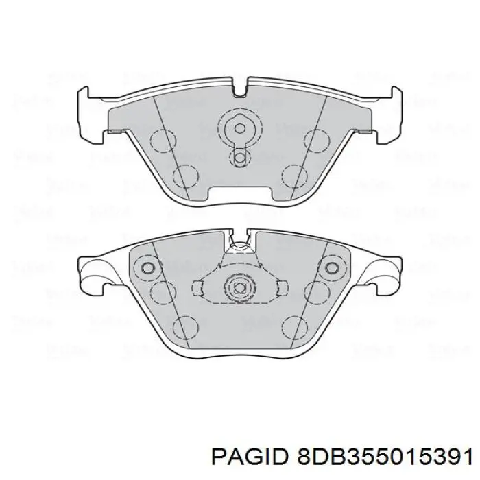 Pastillas de freno delanteras BMW 3 E90