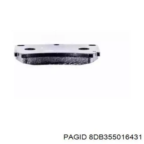 Pastillas de freno delanteras Mazda 323 BA