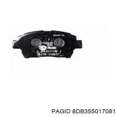 Pastillas de freno delanteras Toyota Prius NHW20