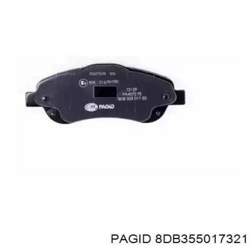 Pastillas de freno delanteras Toyota Corolla R10