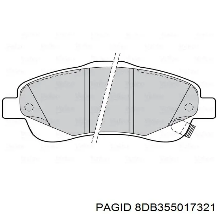 Pastillas de freno delanteras Toyota Corolla R10