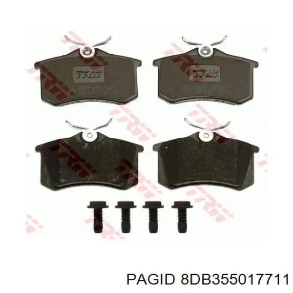 Pastillas de freno traseras Renault Scenic 1 JA0, JA1, FA0
