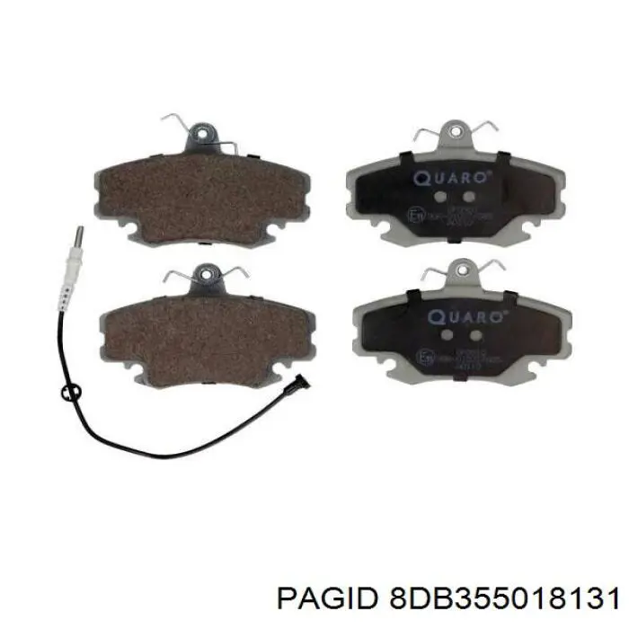 Pastillas de freno delanteras Peugeot 205 2 20A, C