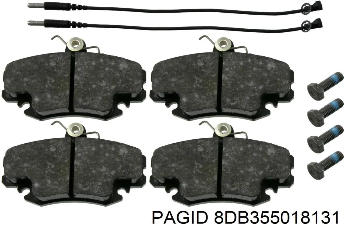 Pastillas de freno delanteras Peugeot 205 2 20A, C