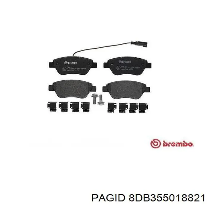 Pastillas de freno delanteras Fiat Stilo 192