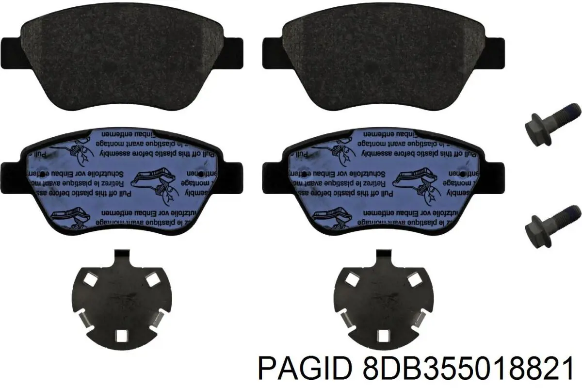 Pastillas de freno delanteras Fiat Stilo 192