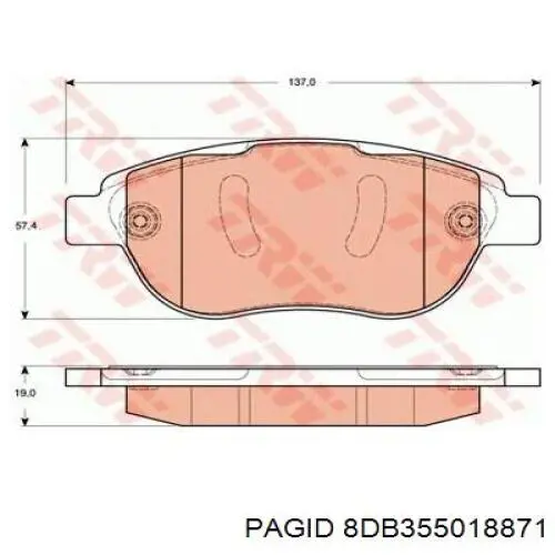 Pastillas de freno delanteras Citroen C3 1 FC
