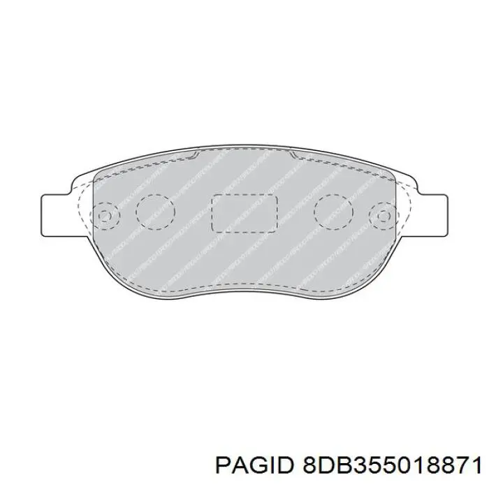 Pastillas de freno delanteras Citroen C3 1 FC