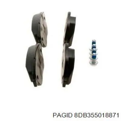 Pastillas de freno delanteras Citroen C3 1 FC