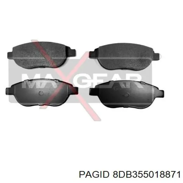 Pastillas de freno delanteras Citroen C3 1 FC