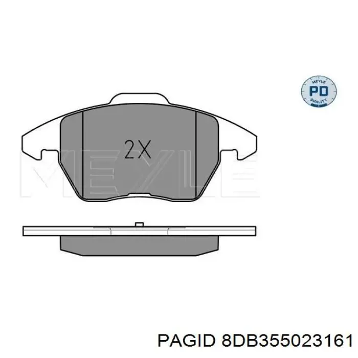 Pastillas de freno delanteras Seat Leon 2 1P1