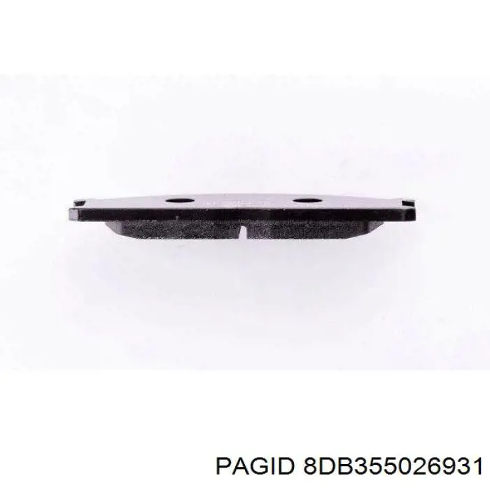 Pastillas de freno delanteras Nissan Terrano 1 WD21