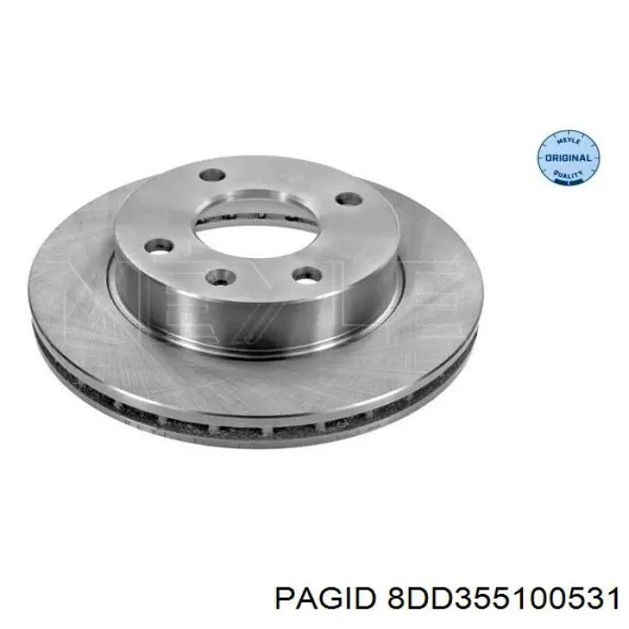 Freno de disco delantero Ford Escort 4 GAF, AWF, ABFT