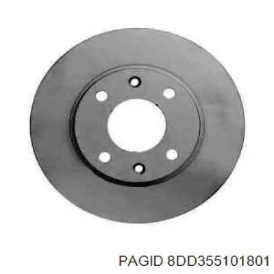 Freno de disco delantero Peugeot 205 1 741A, C