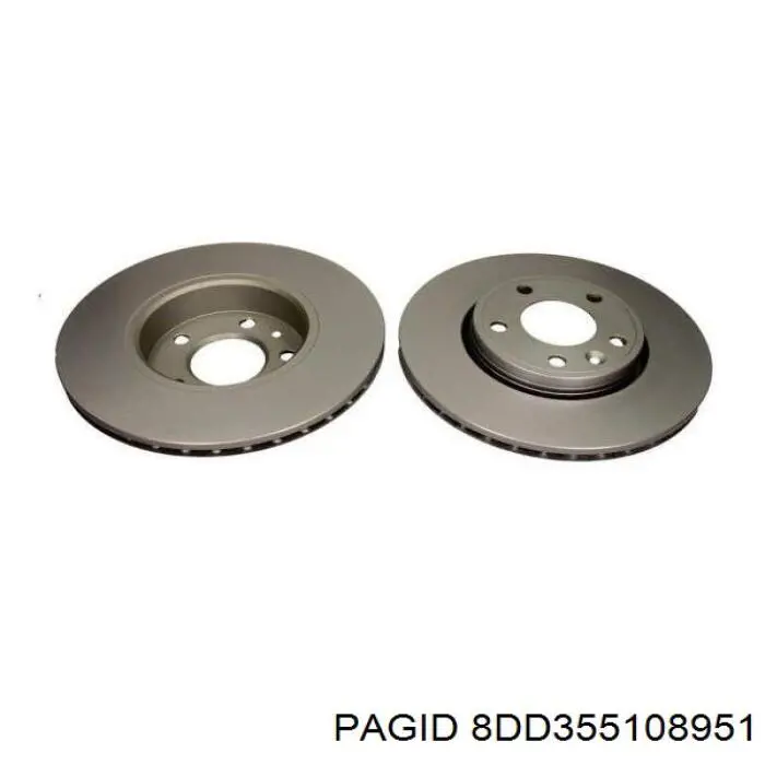 Freno de disco delantero Renault Trafic 2 FL