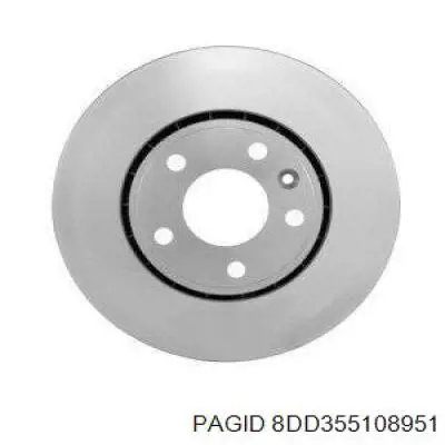 Freno de disco delantero Renault Trafic 2 FL