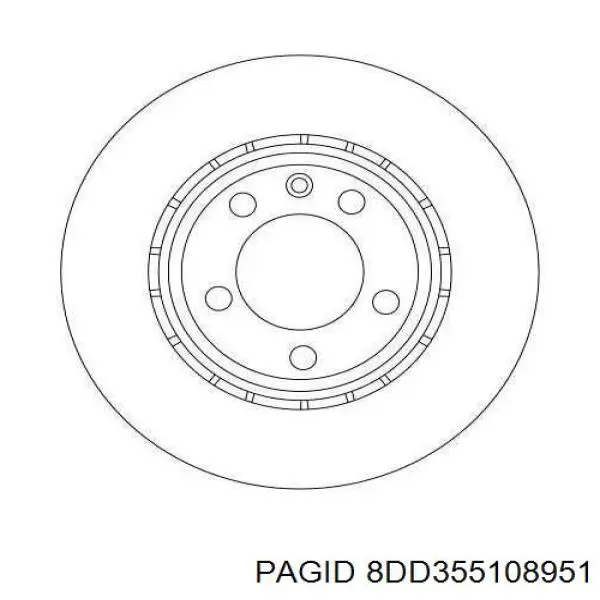 Freno de disco delantero Renault Trafic 2 FL