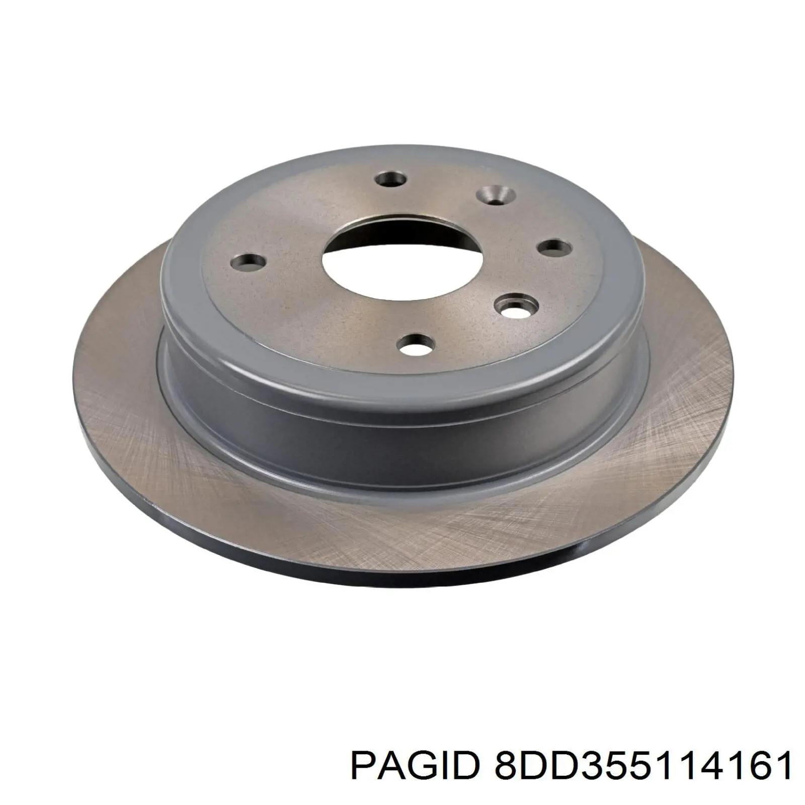 Disco de freno trasero Chevrolet Aveo 2 T250, T255