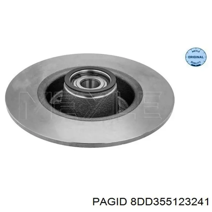 Disco de freno trasero Alfa Romeo 33 905