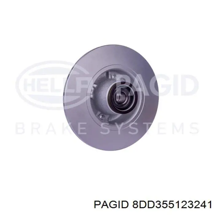 Disco de freno trasero Alfa Romeo 33 905