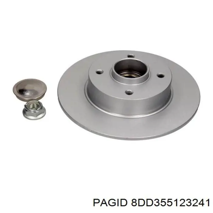 Disco de freno trasero Alfa Romeo 33 905