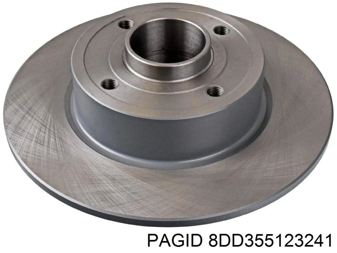 Disco de freno trasero Alfa Romeo 33 905